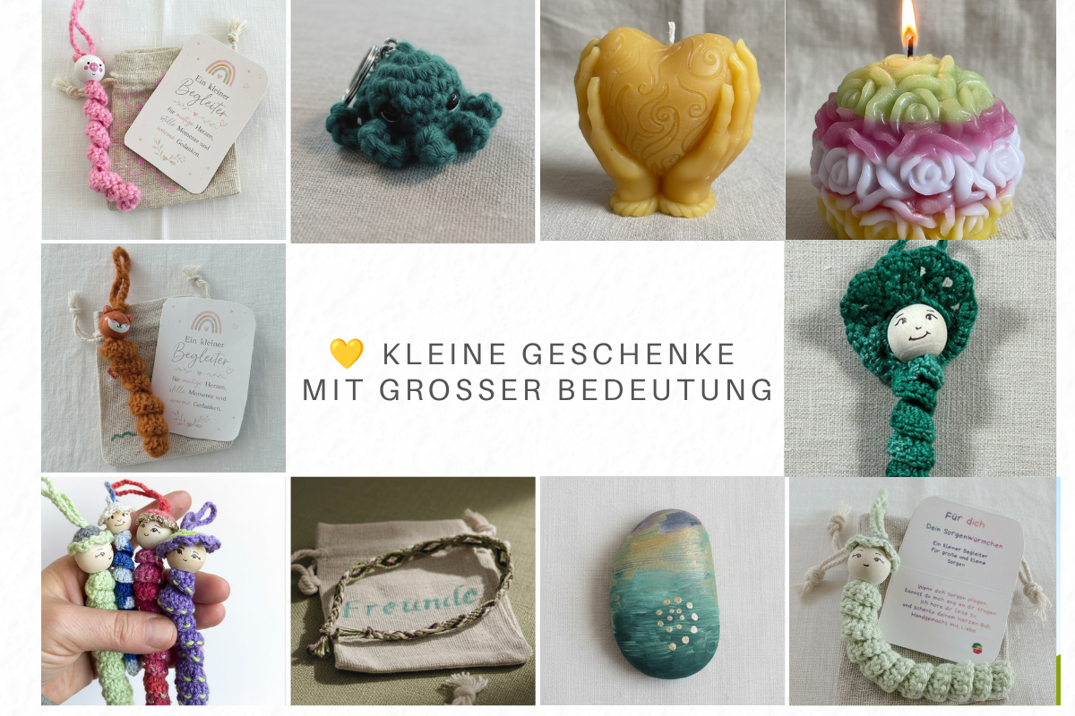 💛 10 kleine Geschenkideen unter 20 CHF, die von Herzen kommen