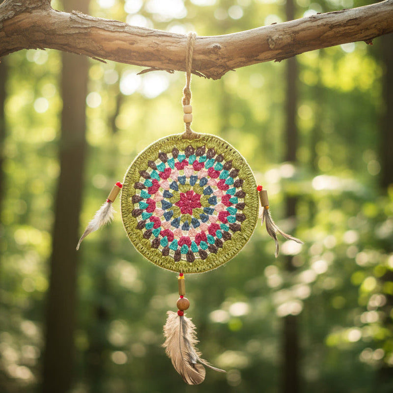 Traumfänger Gehäkelt Handgemacht - Süße Träume