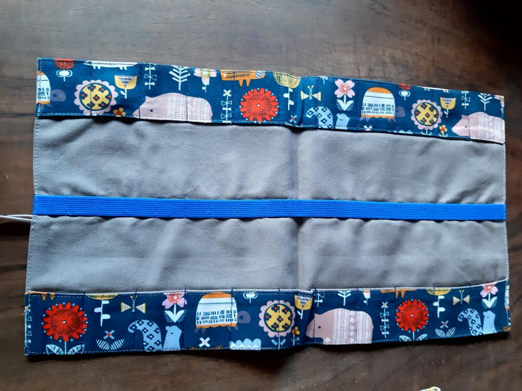 Buntes Rollmäppchen Tiermotiv