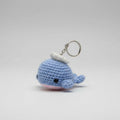 Wal gehäkelt Amigurumi, Schlüsselanhänger
