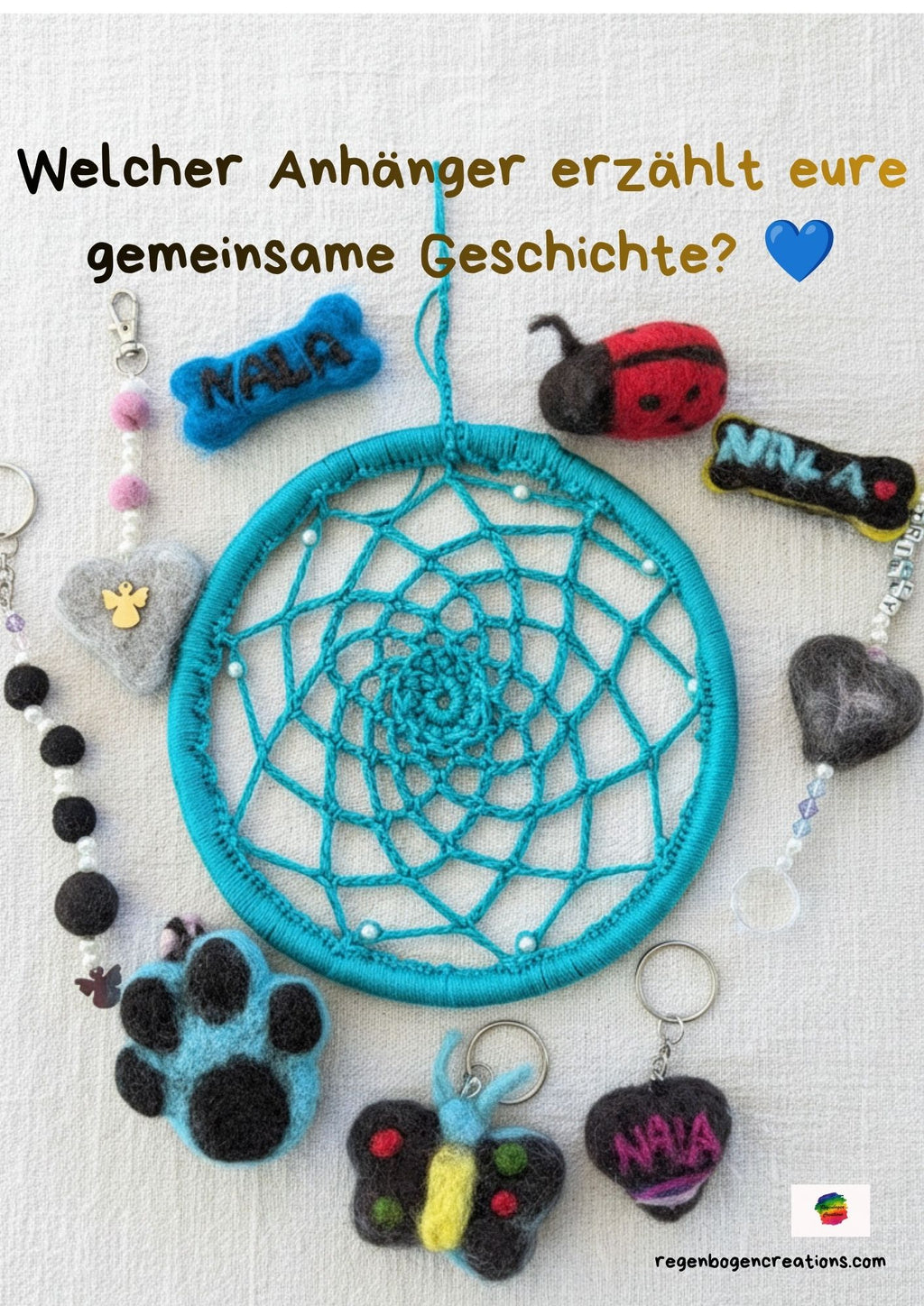 Traumfänger mit dem Fell deines Haustieres 🌙🐾