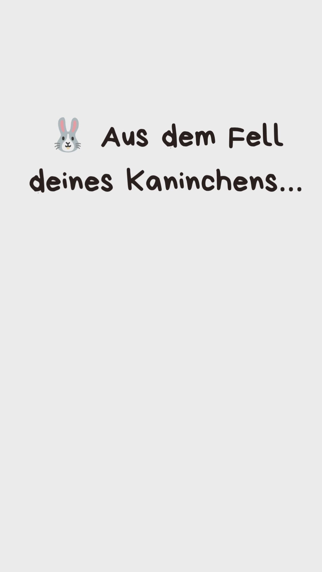 ❤️ Ein kleines Stück deines geliebten Kaninchens – für immer ganz nah bei dir.